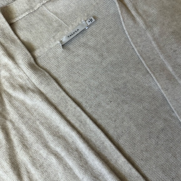 Talula Cream Cashmere Cardigan M - Picture 4 of 7